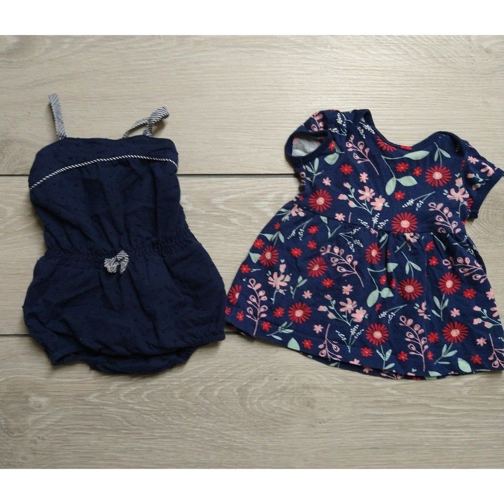 Baby Girl Bundle(2) - 3mo Carter's & 3-6mo Savannah